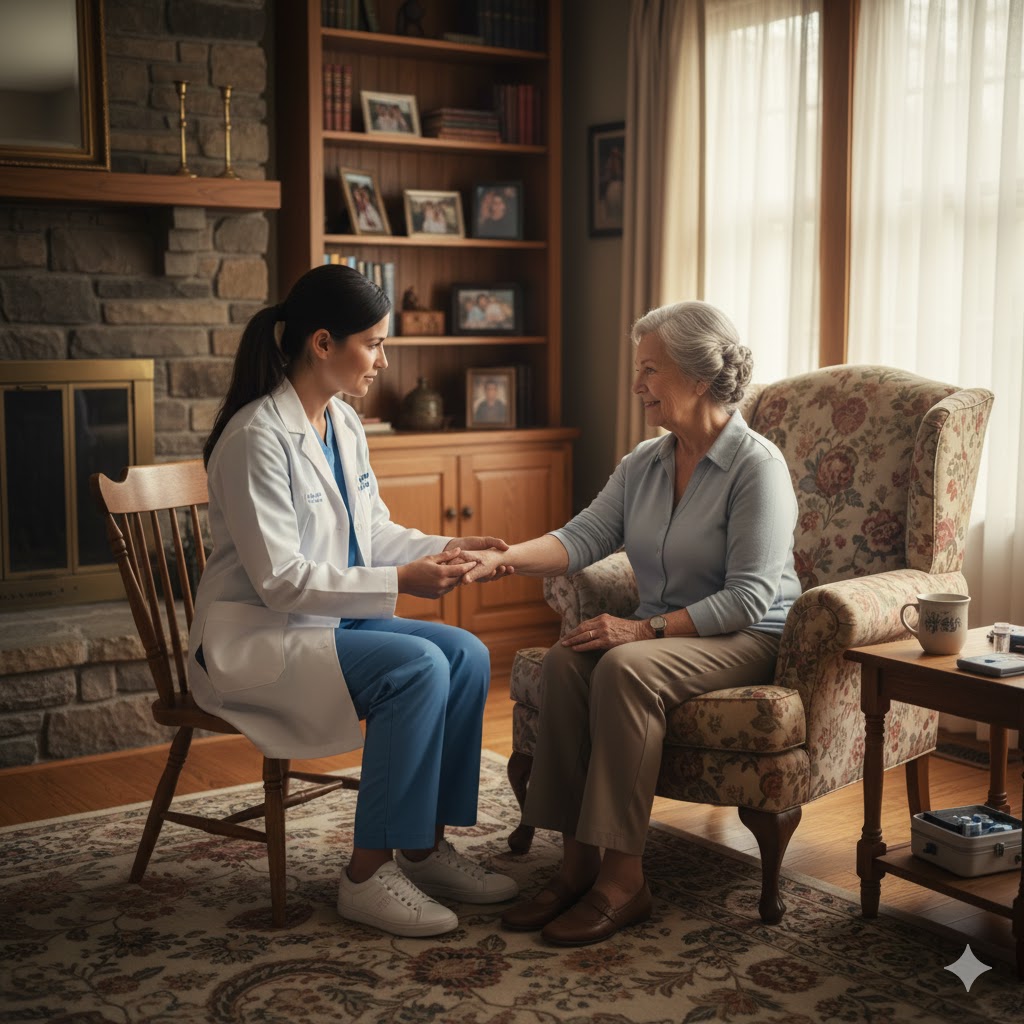 נוחות, גמישות וביטחון: שירות אחות עד הבית