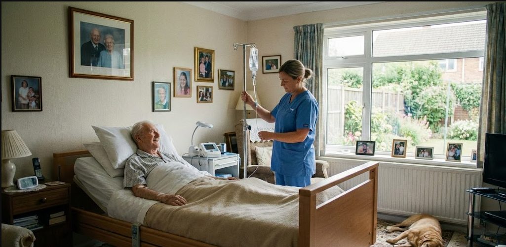 הוספיס ביתי: נוחות, תמיכה וטיפול רפואי בסביבה המוכרת